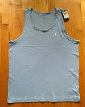 Polo Ralph Lauren Pony Logo Blue Sleeveless Shirt Tank Top ALL SIZES - $34.98