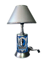 Dallas Mavericks desk lamp with chrome finish shade - $43.99