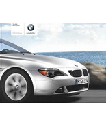 2005 BMW 6-SERIES Coupe Convertible brochure catalog 2nd Edition US 05 6... - $10.00