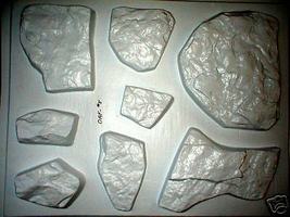 #OAF-50 Fieldstone Veneer Concrete Stone Molds to Make 100s of Fireplace Stones image 6