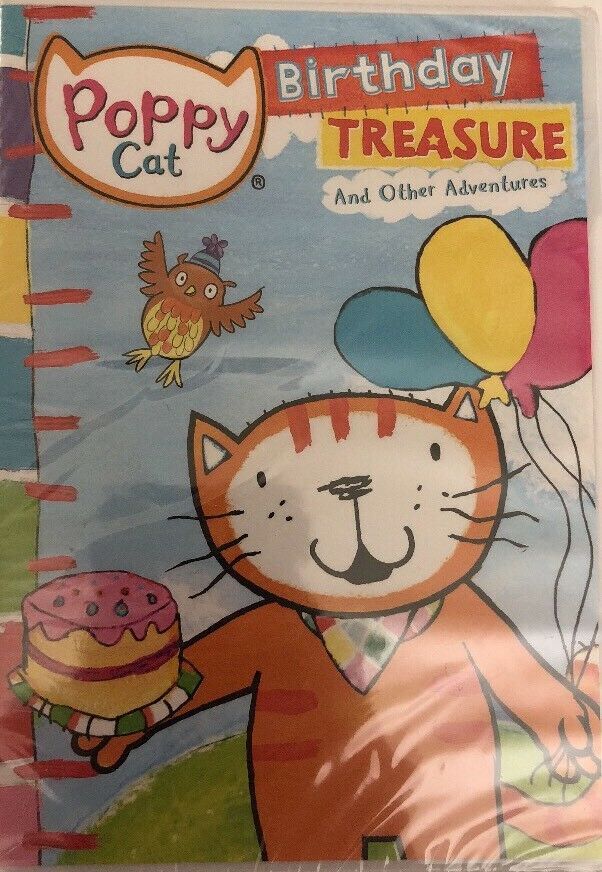 Poppy Cat:Birthday Treasure(DVD,2014)RARE VINTAGE COLLECTIBLE-SHIPS N ...