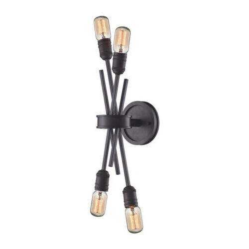 New Westmore by ELK Lighting 5-in W Oil Rubbed Bronze Wall Sconce - $119.99