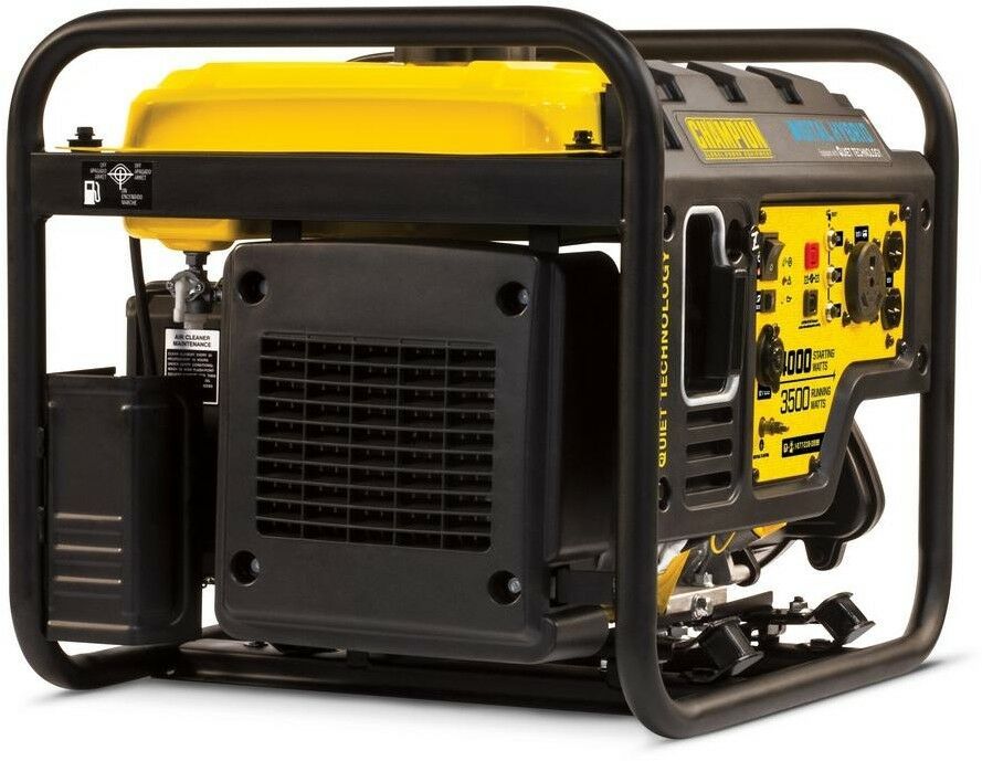 Champion Inverter Generator 4000Watt Gas Power Overload Protection