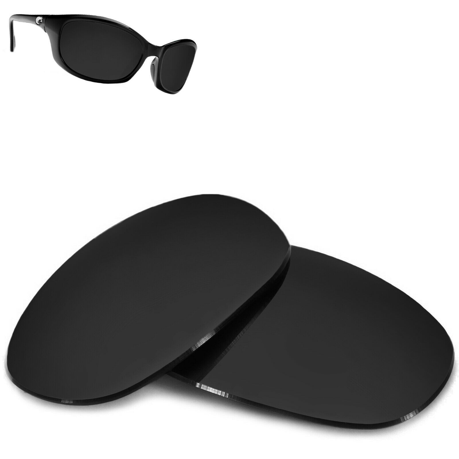 Replacement Lenses for COSTA DEL MAR HARPOON Sunglasses AntiScratch