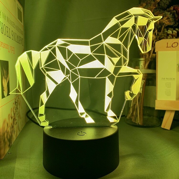 Animals Led Light Unicorn for Kids Bedroom Horse 2
