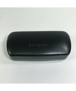 Bvlgari Sunglasses Case Black Leather Rectangular Smooth Inside - $21.51