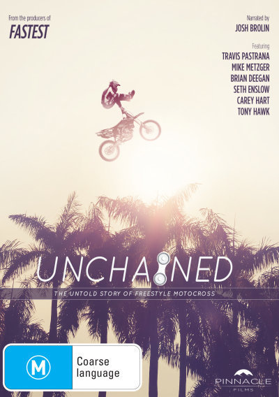 Unchained The Untold Story of Freestyle Motocross DVD | Documentary | Region 4
