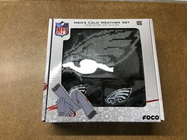 NFL Philadelphia Eagles Black Camo Knit Glove & Scarf Set - $14.94