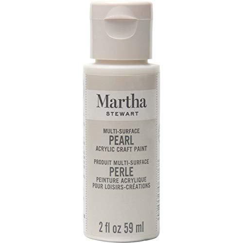 Martha Stewart Crafts MultiSurface Craft Mother of Pearl, 2 oz Paint