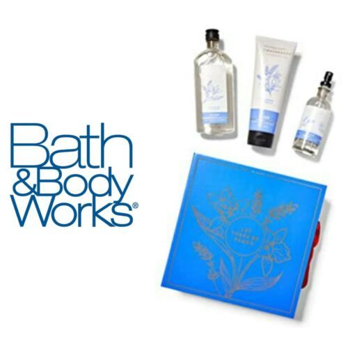 Bath and Body works Lavender  and Vanilla Sleep.  *SET