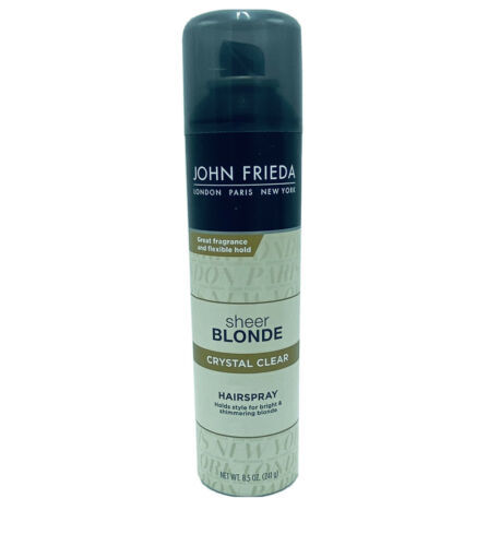 John Frieda Sheer Blonde Crystal Clear Hairspray 8.5 oz New Discontinued - $34.99