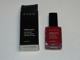 Avon NailWear Pro+ nail Enamel Red Revea 12 ml 0.4 fl oz nail polish mani pedi - $10.47
