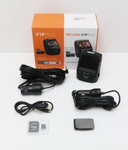 Rexing V1P Plus V1P-PLUS-BBY 4K UHD Front and Rear Dash Cam - Black image 1