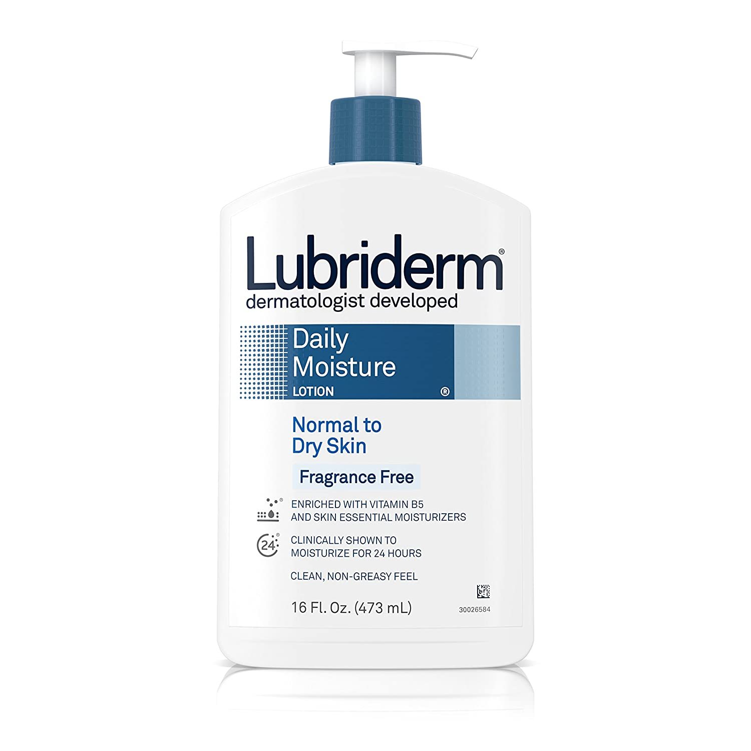 New Lubriderm Daily Moisture Lotion, Fragrance-Free, 16 Fl. Oz ERM LOTION