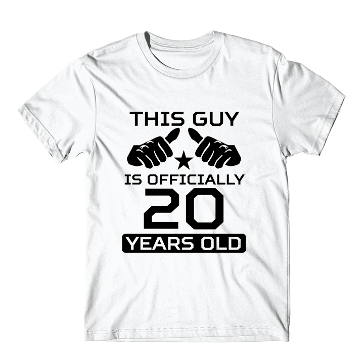funny 20th birthday shirts