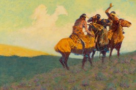 With the eye of the Mind Frederic Remington Western Giclee Art Print Shi... - $39.00+