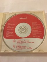 Microsoft Intellipoint Intellitype 8.0 PC &amp;Mac Instalar Teclado / Ratón ... - $29.58