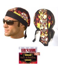 DEATH BEFORE DISHONOR Military Skull DOO DO RAG FITTED BANDANA Head Wrap Cap 
