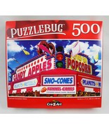 Puzzlebug Jigsaw Puzzle Carnival Concession Stand Candy Apples Sno-Cones... - $3.95