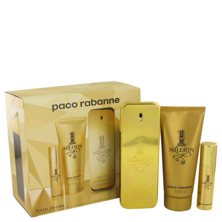 Paco Rabanne 1 Million Cologne 3 pcs Gift Set for men Men