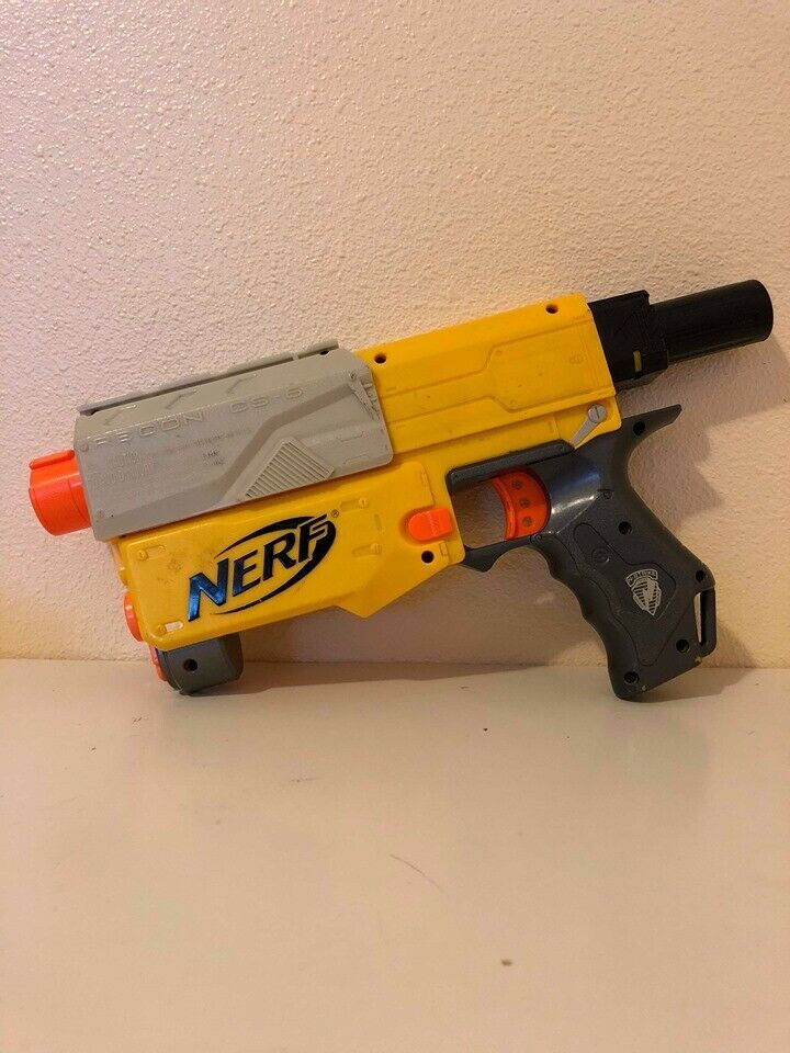 yellow nerf darts