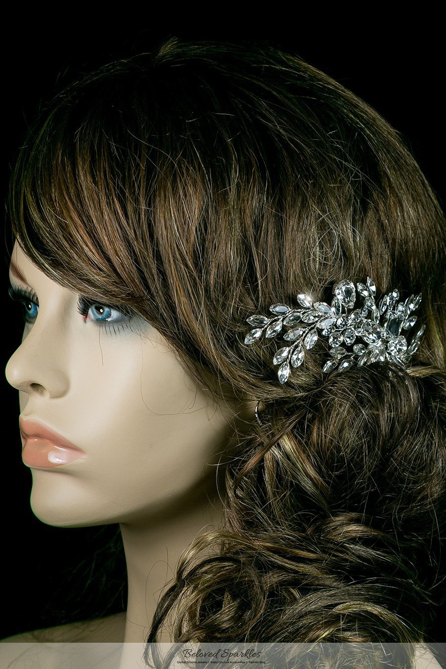 Briana Cluster Hair Clip Swarovski Crystal And 50 Similar Items