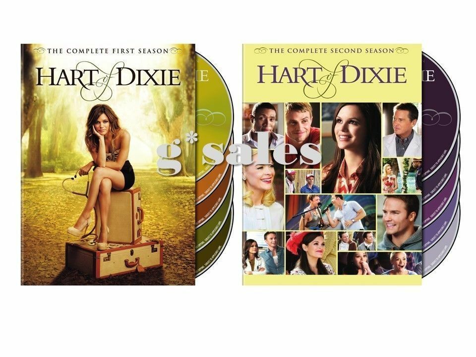 Hart of Dixie Complete First & Second Season (1 & 2) BRAND NEW 10-DISC - Hart Of Dixie Season 3 Dvd Uk