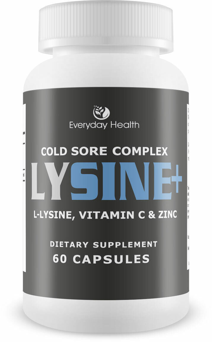 Lysine Plus Supplement Treatment for herpes, cold sores or shingles Vitamins & Minerals