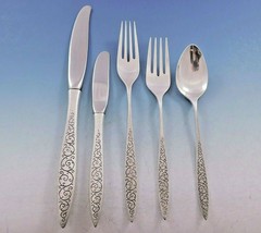 Spanish Lace by Wallace Sterling Silver Flatware Set for 12 Service 63 Pieces - $2,750.00