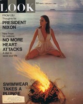 ORIGINAL Vintage Life Magazine February 4 1969 Swimwear Takes a Plunge