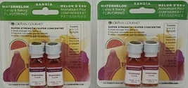 LorAnn Gourmet Watermelon Candy &amp; Baking Flavoring-Lot of 2 (4 total) .1... - $12.86