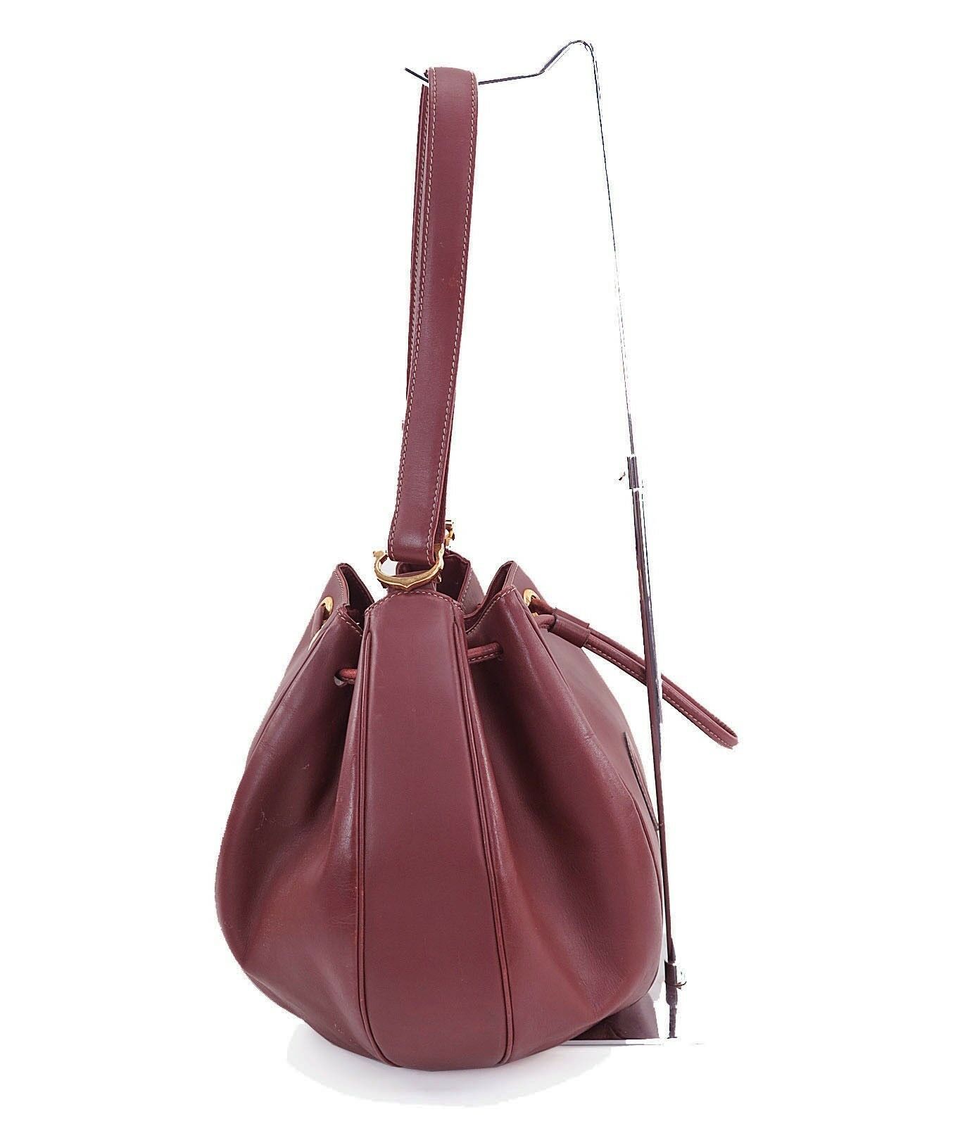 cartier leather purse