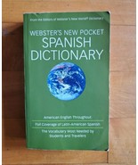 Webster&#39;s Pocket Spanish Dictionary - Paperback  - $7.91