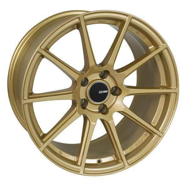 17x8 Enkei TS10 5x100 45 Gold Paint Wheels Rims Set(4) Wheels