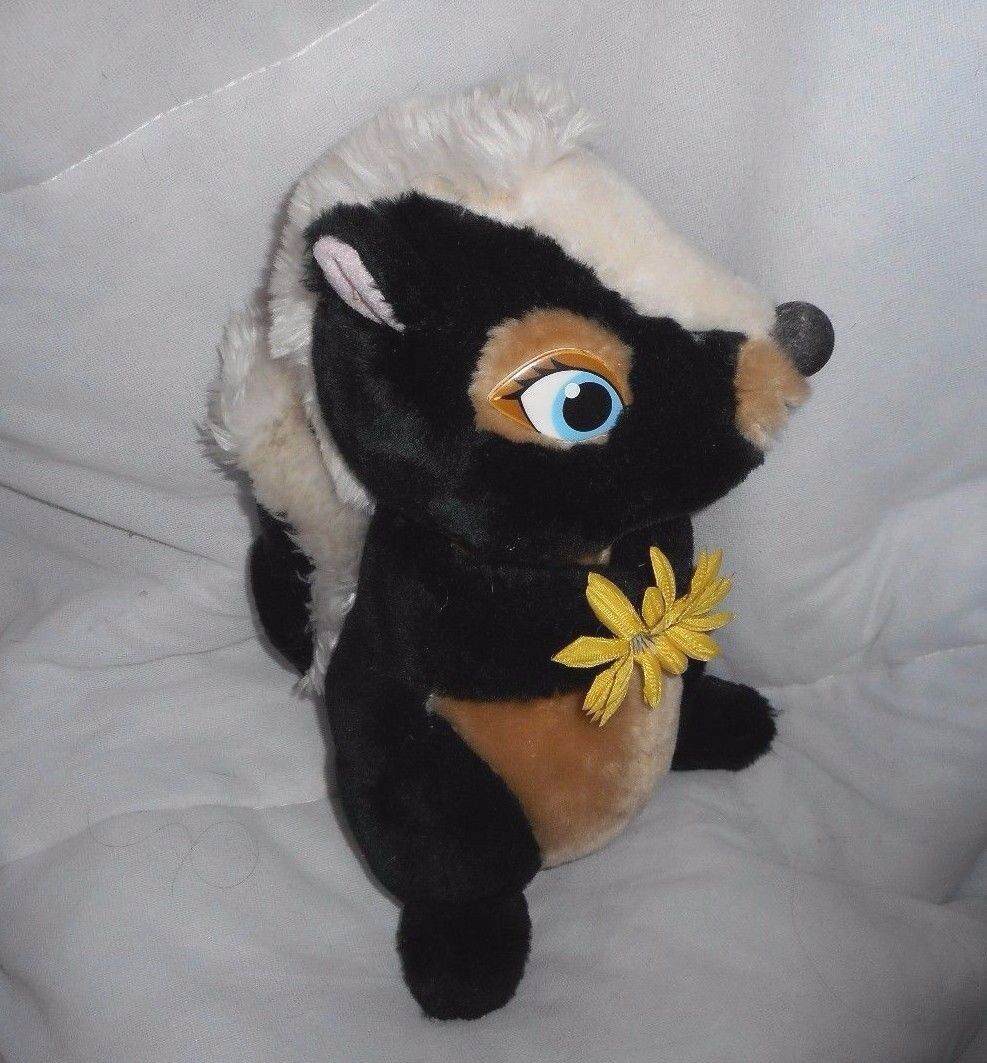 flower the skunk stuffed animal