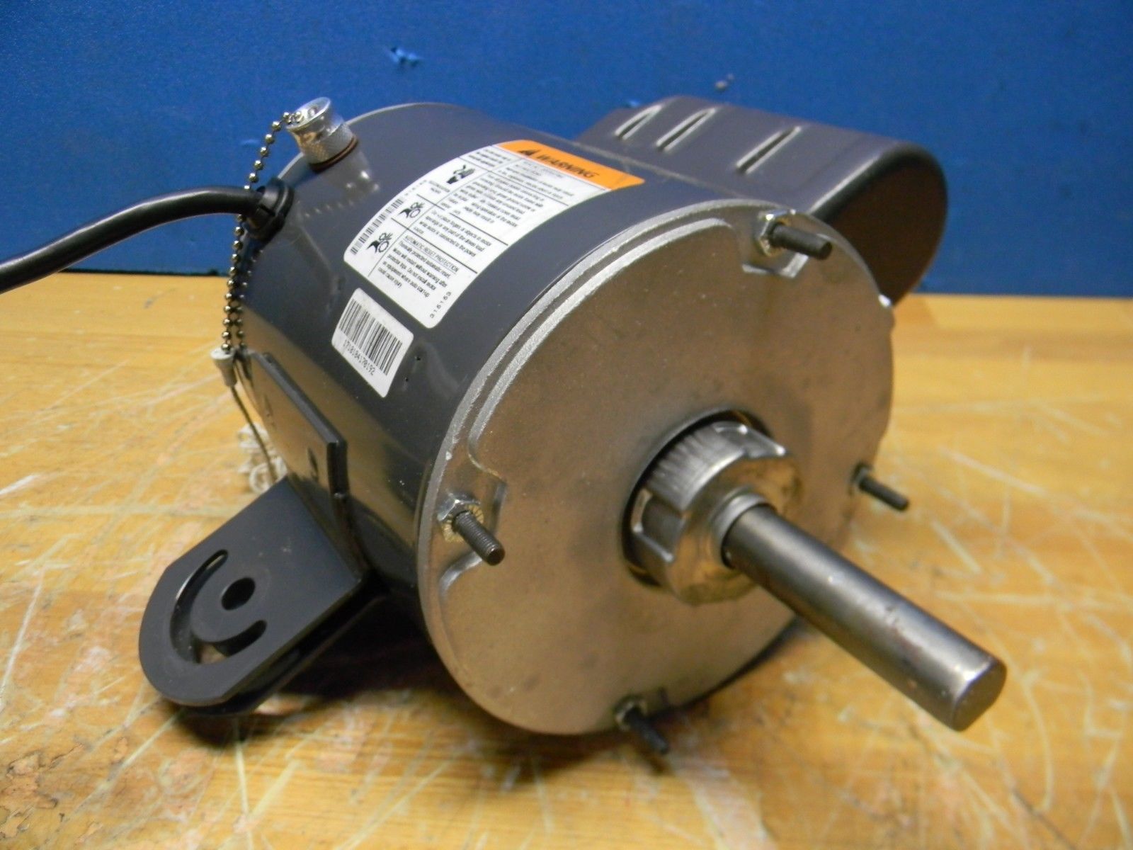 US Motors 2 Speed Fan Motor 1/2 HP TEAO Enclosure PSC 1937 General