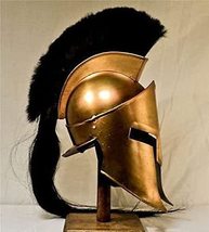 King Spartan 300 Movie Helmet + Liner & Stand for Re-Enactment,LARP,Role Play image 2