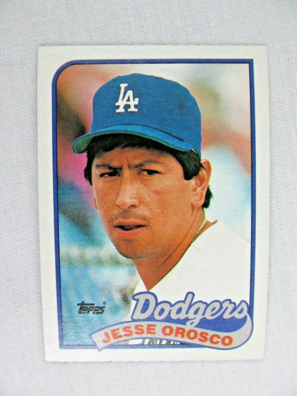 Jesse Orosco Los Angeles Dodgers 1989 Topps Baseball Card Number 513