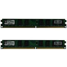 Kingston 4GB Kit (2x2GB) DDR2-667MHz KTD-DM8400B/2G PC2-5300 240 Pin 1.8V Low Pr