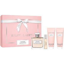Ralph Lauren Tender Romance 3.4 Oz Eau De Parfum Spray 4 Pcs Gift Set  - $399.97