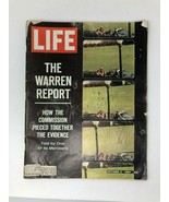 Life Magazine Kennedy Assassination Warren Report October 2, 1964 JFK Vi... - $10.45