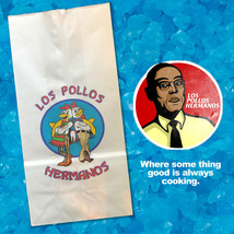 Breaking Bad Los Pollos Hermanos Bags (Pack of 12 Bags) | Quality Print - $13.99