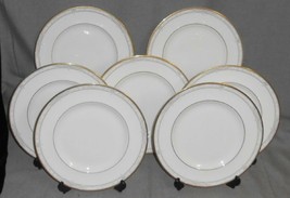 Set (7) 1997 Royal Doulton NAPLES PATTERN Dinner Plates MADE IN ENGLAND - $227.69