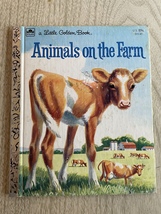 Vintage Little Golden Book: Animals on the Farm image 1