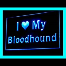 210102B I Love My Bloodhound Alternative Mutation Crazy Wonderful LED Light Sign - $21.99