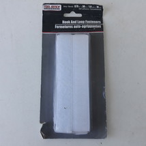 Uline 3//4/" White Hook and Loop Dots S-15762 200 Loop Dots per Box
