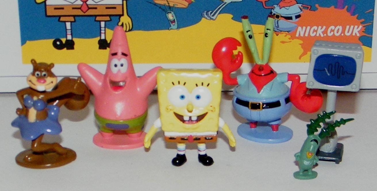 spongebob desktop toys