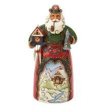 Jim Shore German Santa Figurine Heartwood Creek 6.75" High Stone Resin Gift Box