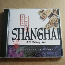 Shanghai Great Moments Windows 95 PC CD mahjong tile game Activision v2.02 - $29.58