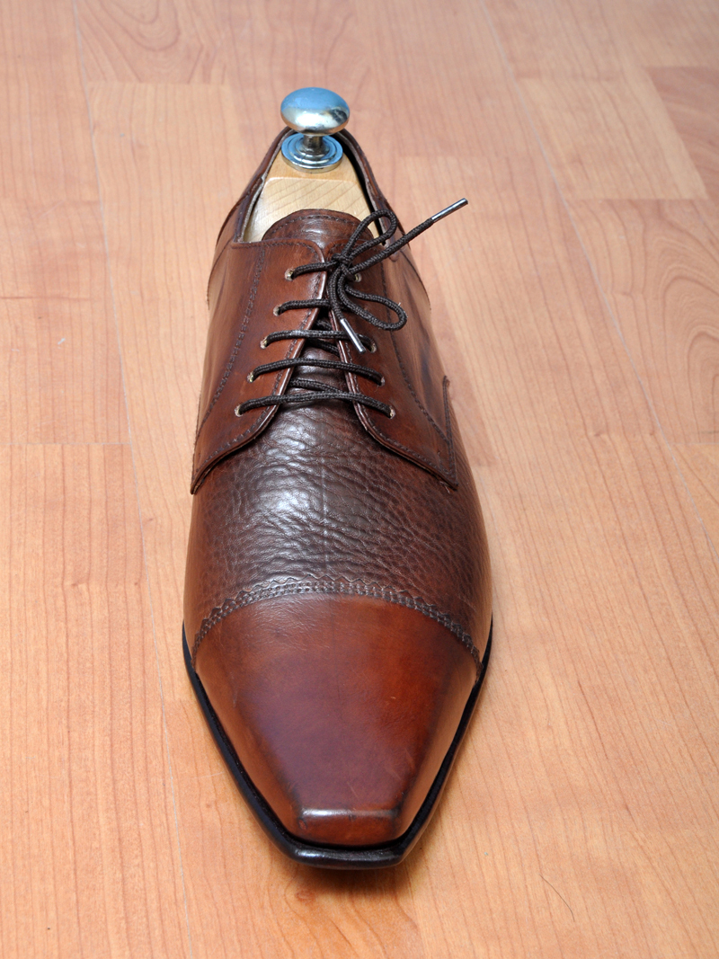 New Handmade mens fashion brown Oxford dress leather shoes, men formal leather